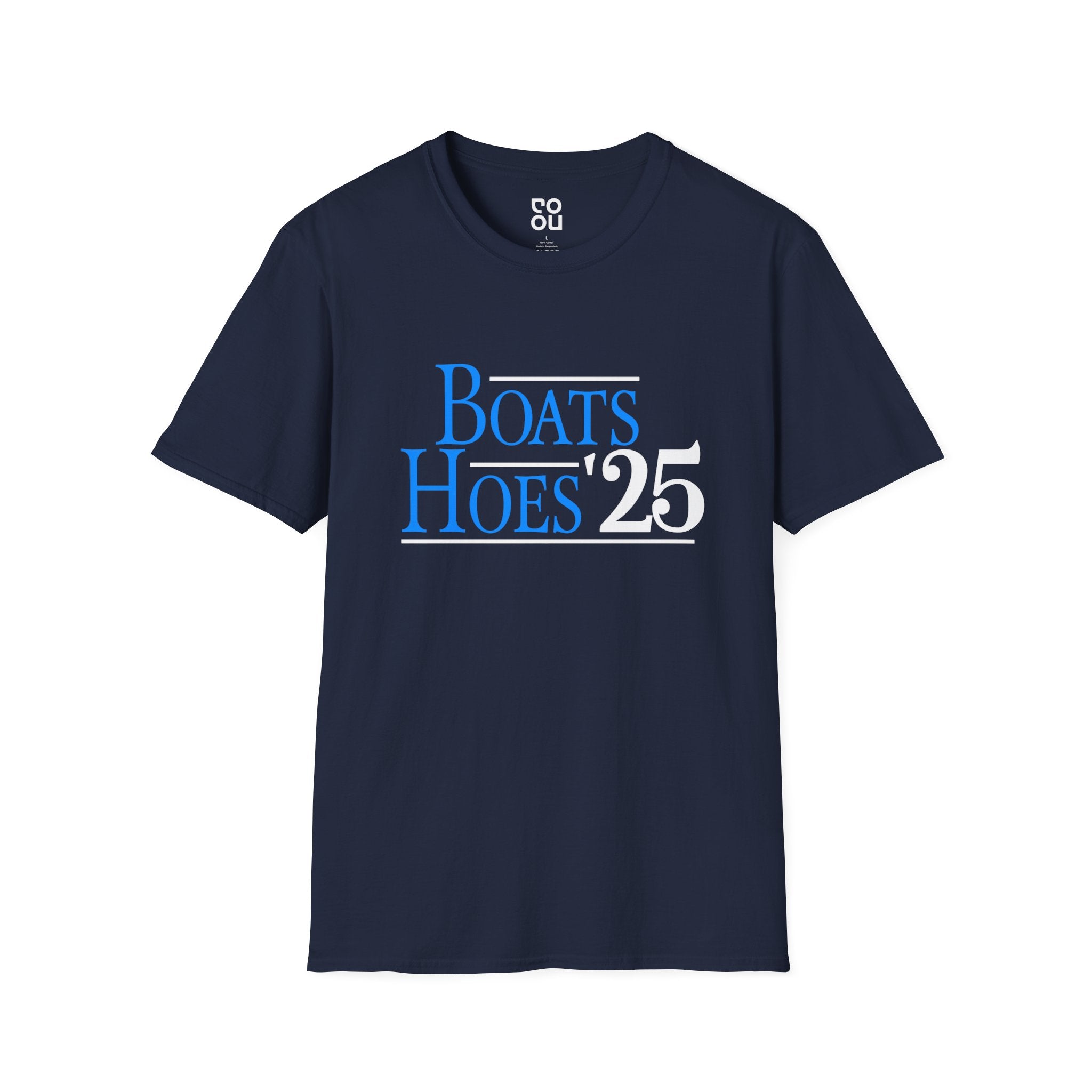 Boats and Hoes 2025 Funny Best Sarcastic Men's/Unisex T-Shirt