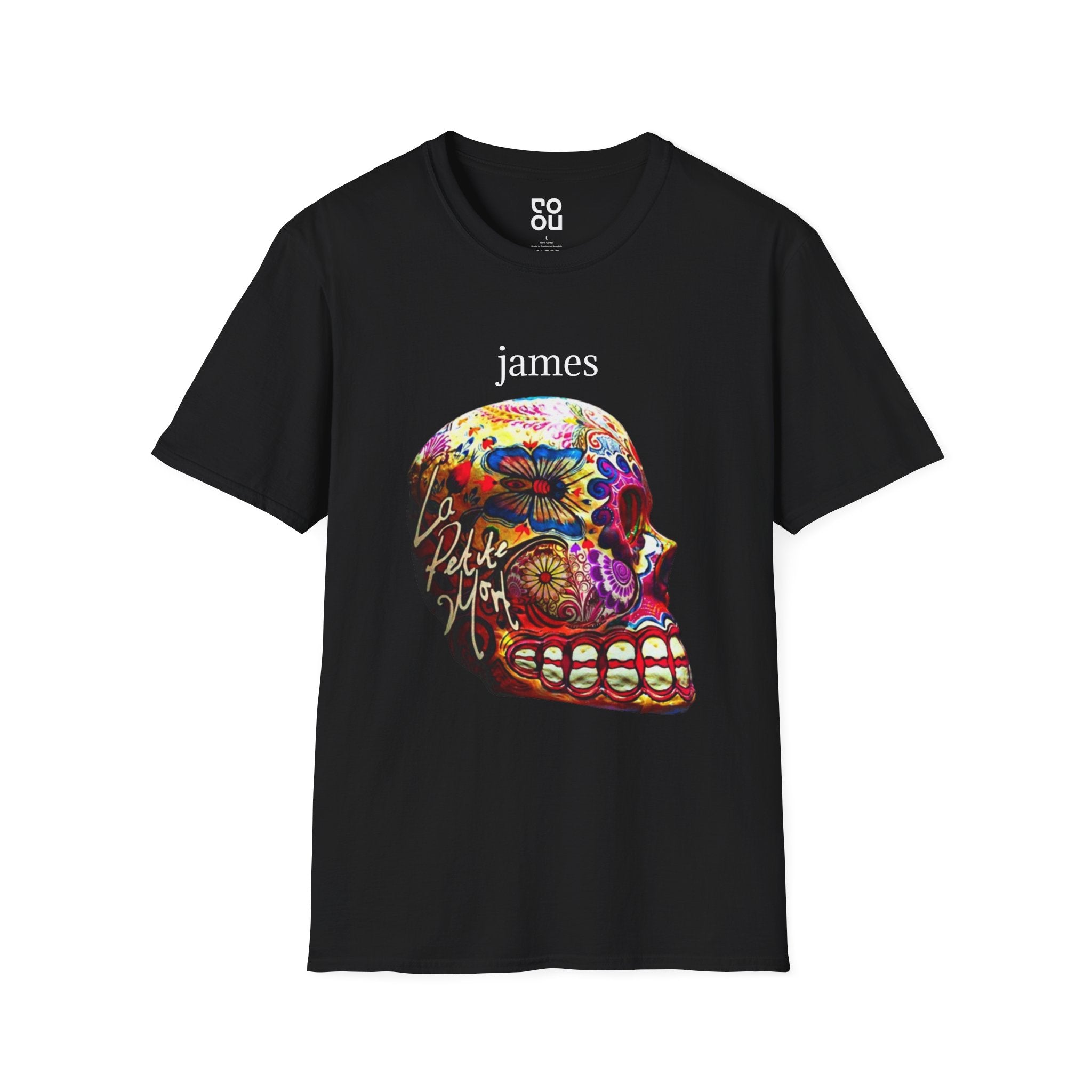 La Petite Mort James Album on Black Tee