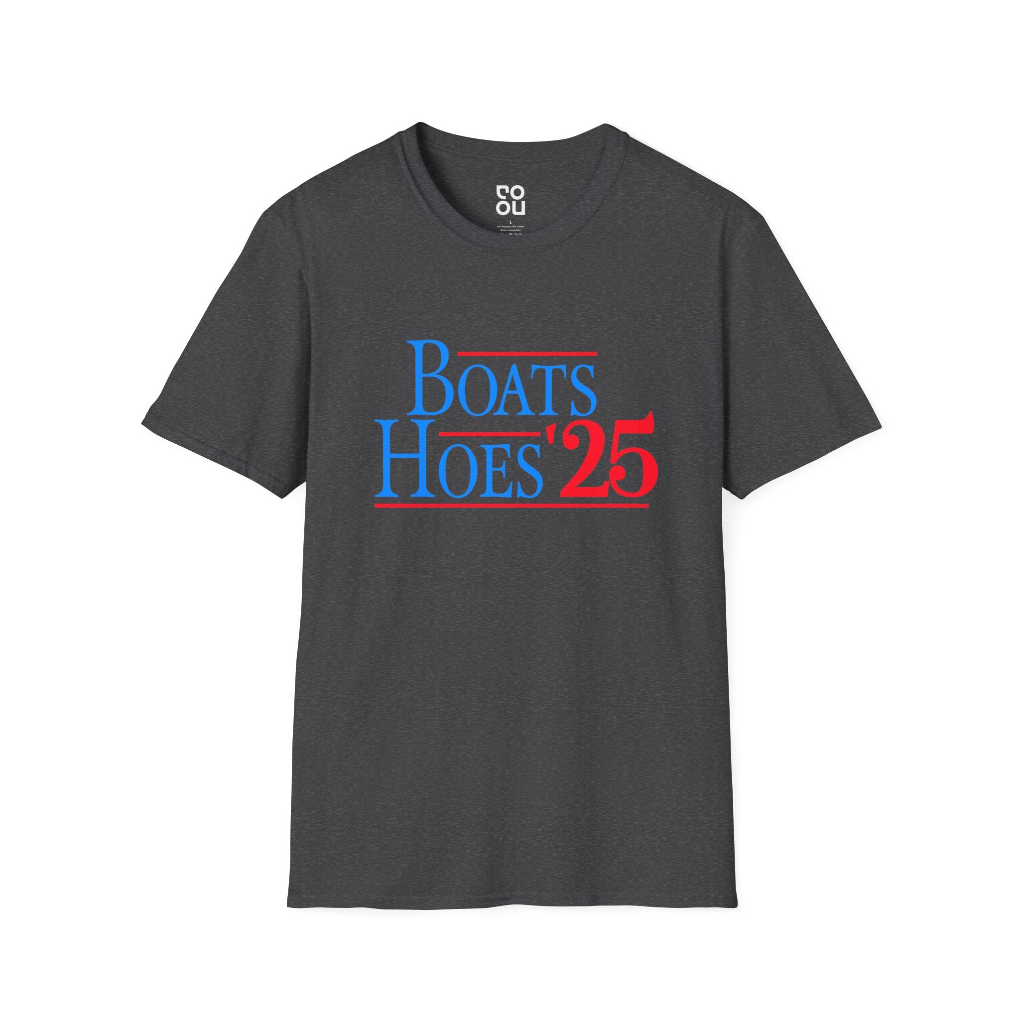 Boats and Hoes 2025 Funny Best Sarcastic Men's/Unisex T-Shirt