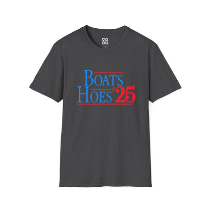 Boats and Hoes 2025 Funny Best Sarcastic Men's/Unisex T-Shirt