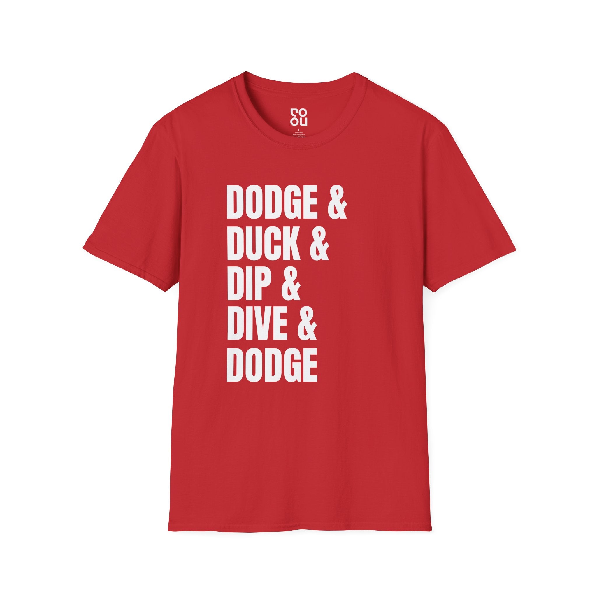 5 D's of Dodgeball Funny Men's/Unisex T-Shirt