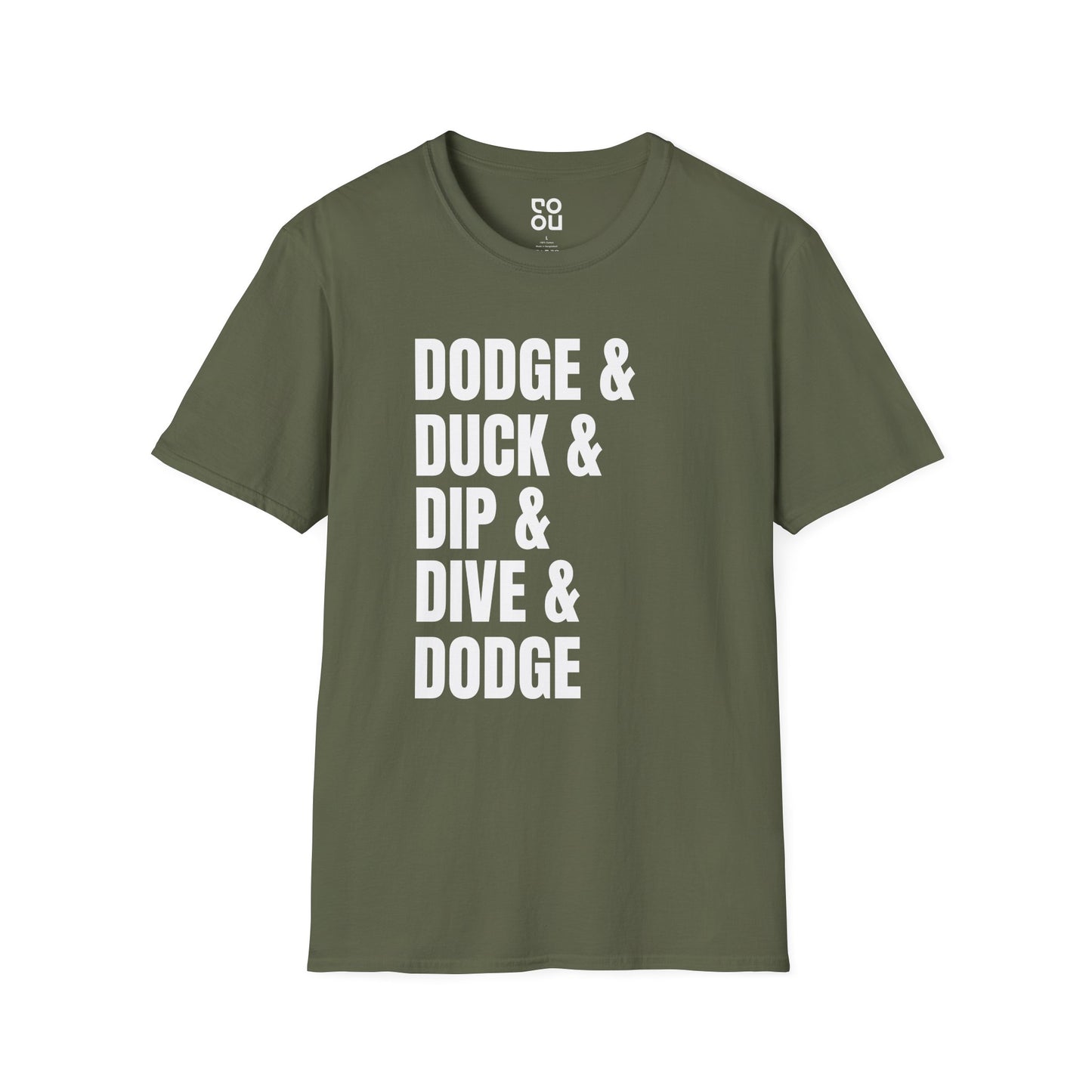 5 D's of Dodgeball Funny Men's/Unisex T-Shirt