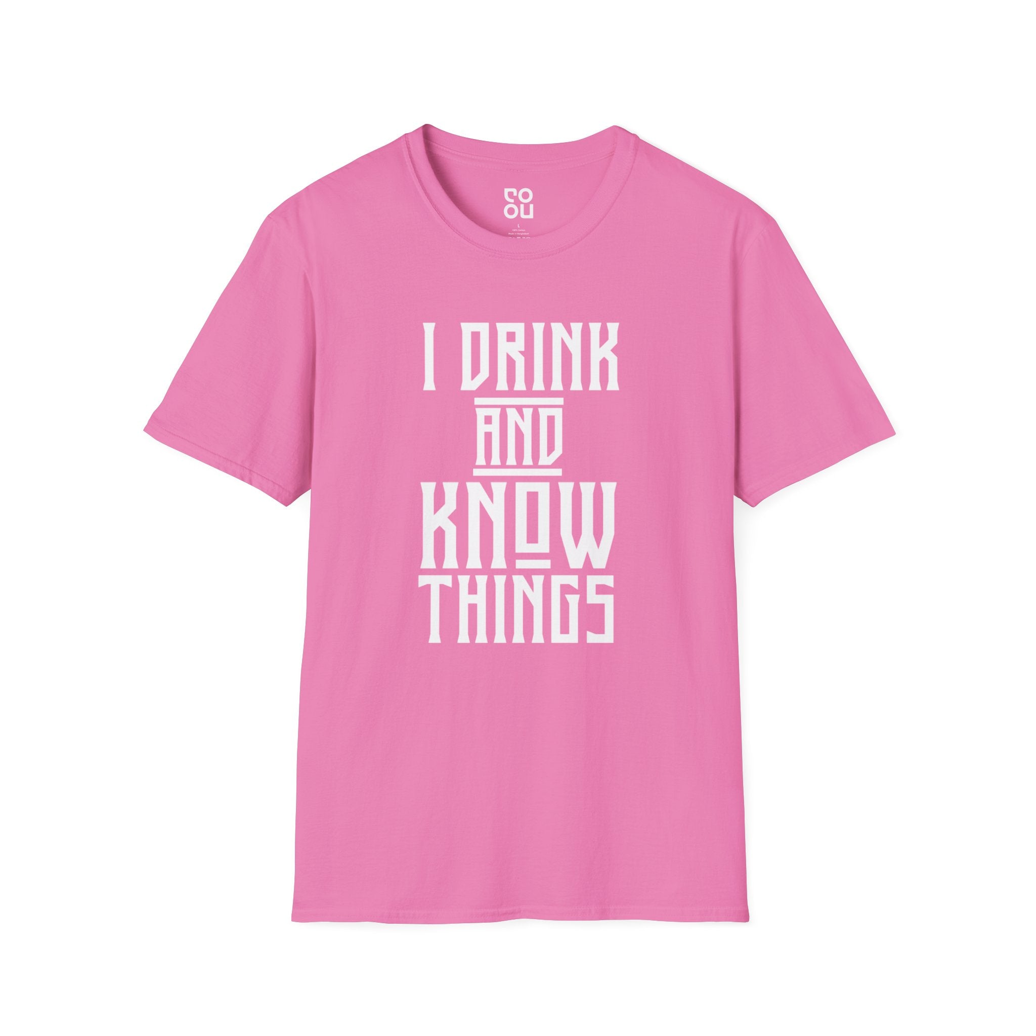 I Drink and I Know Things Funny Best Men's/Unisex T-Shirt