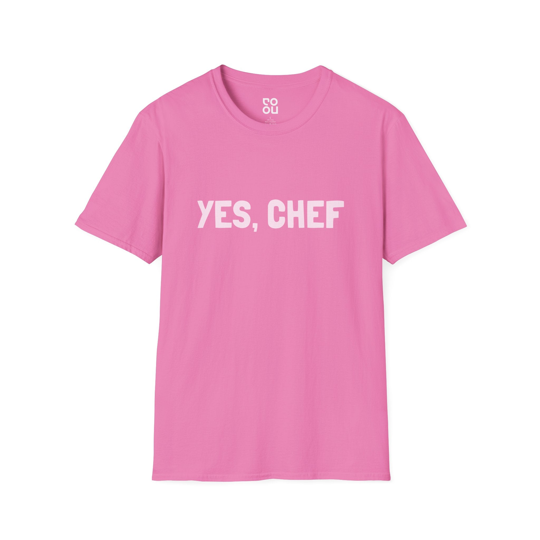 Yes Chef Humor Funny Best Sarcastic Men's/Unisex T-Shirt