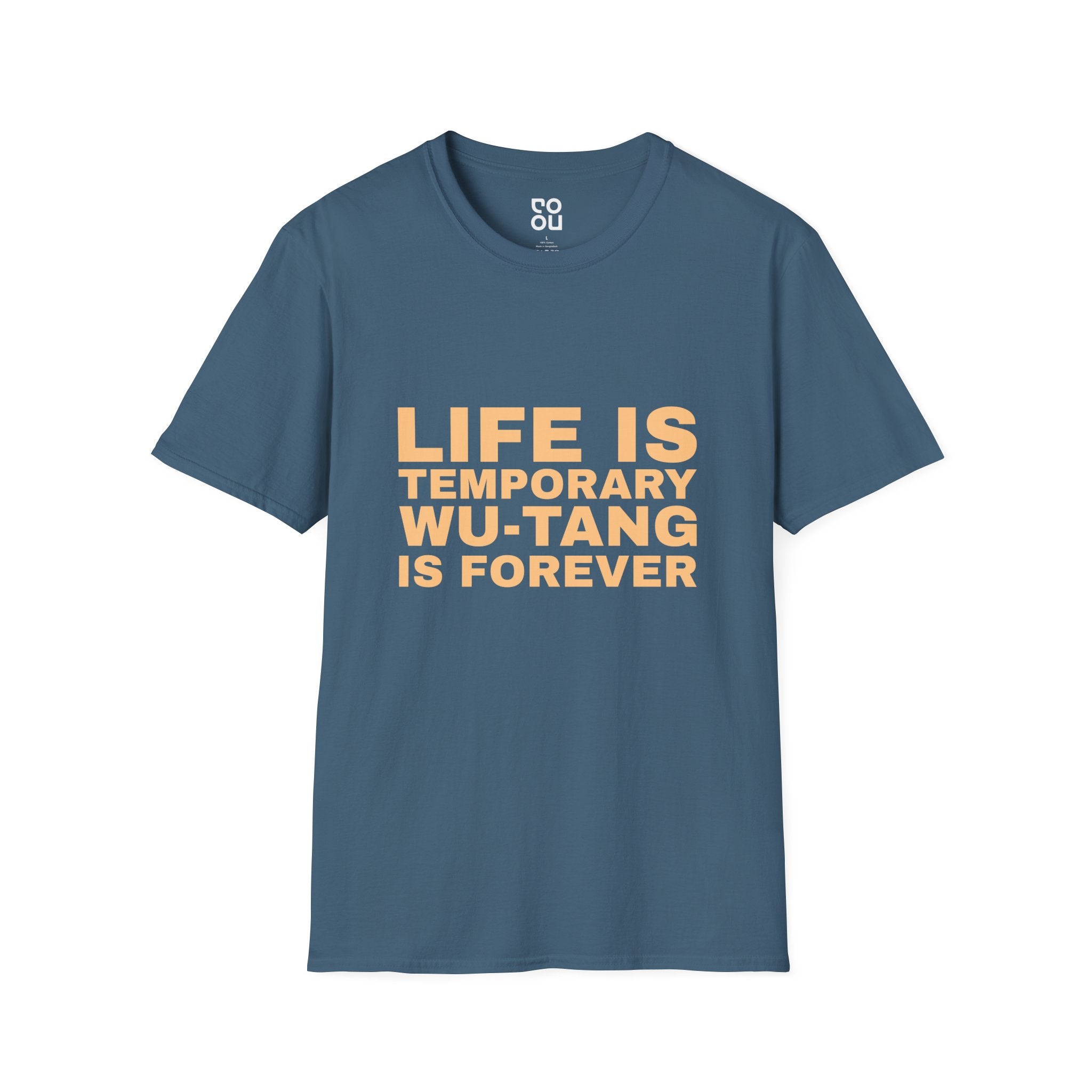 Life Is Temporary Wu-Tang Is Forever Funny Best Sarcastic Men's/Unisex T-Shirt