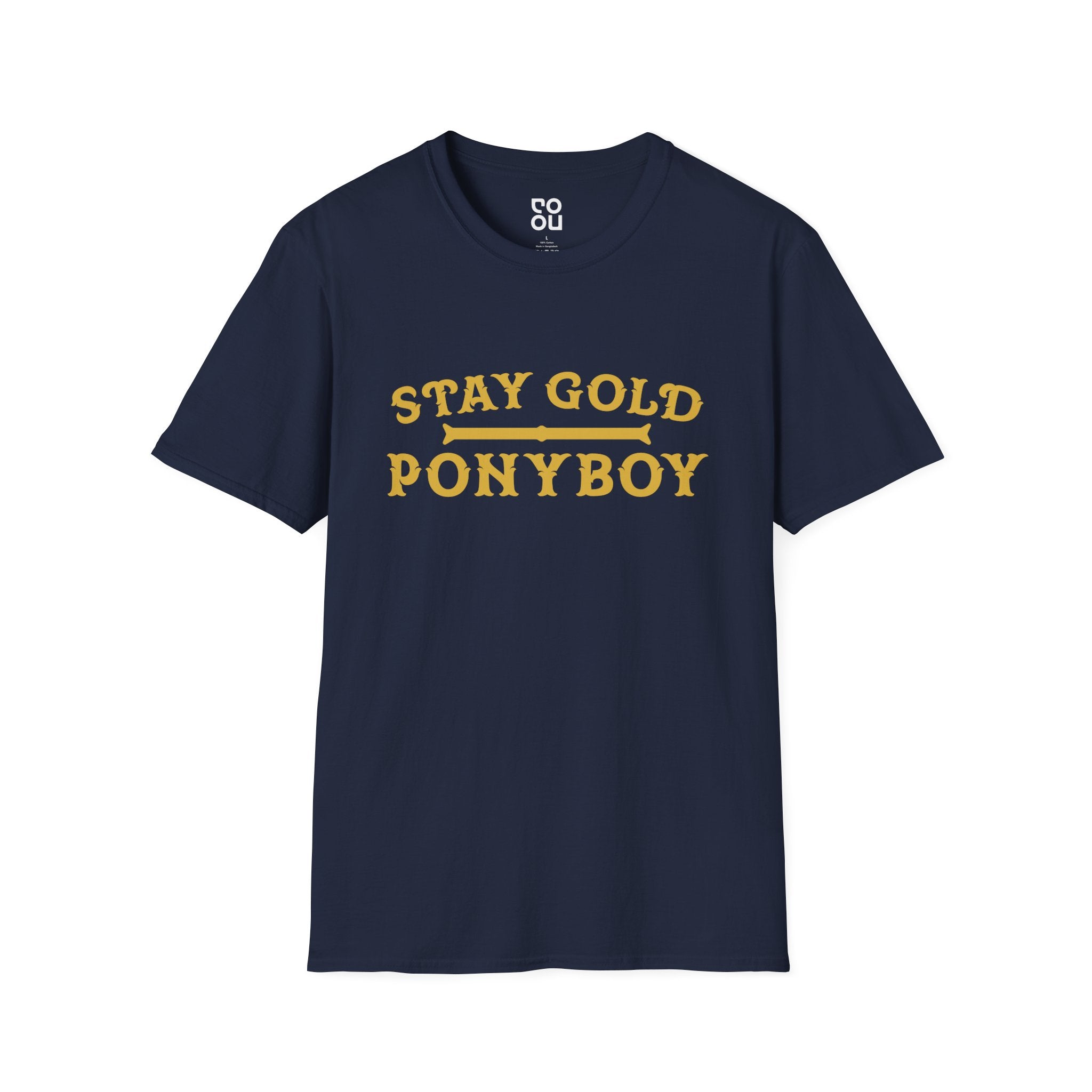 Stay Gold Ponyboy Funny Novelty Sarcastic Men's/Unisex T-Shirt