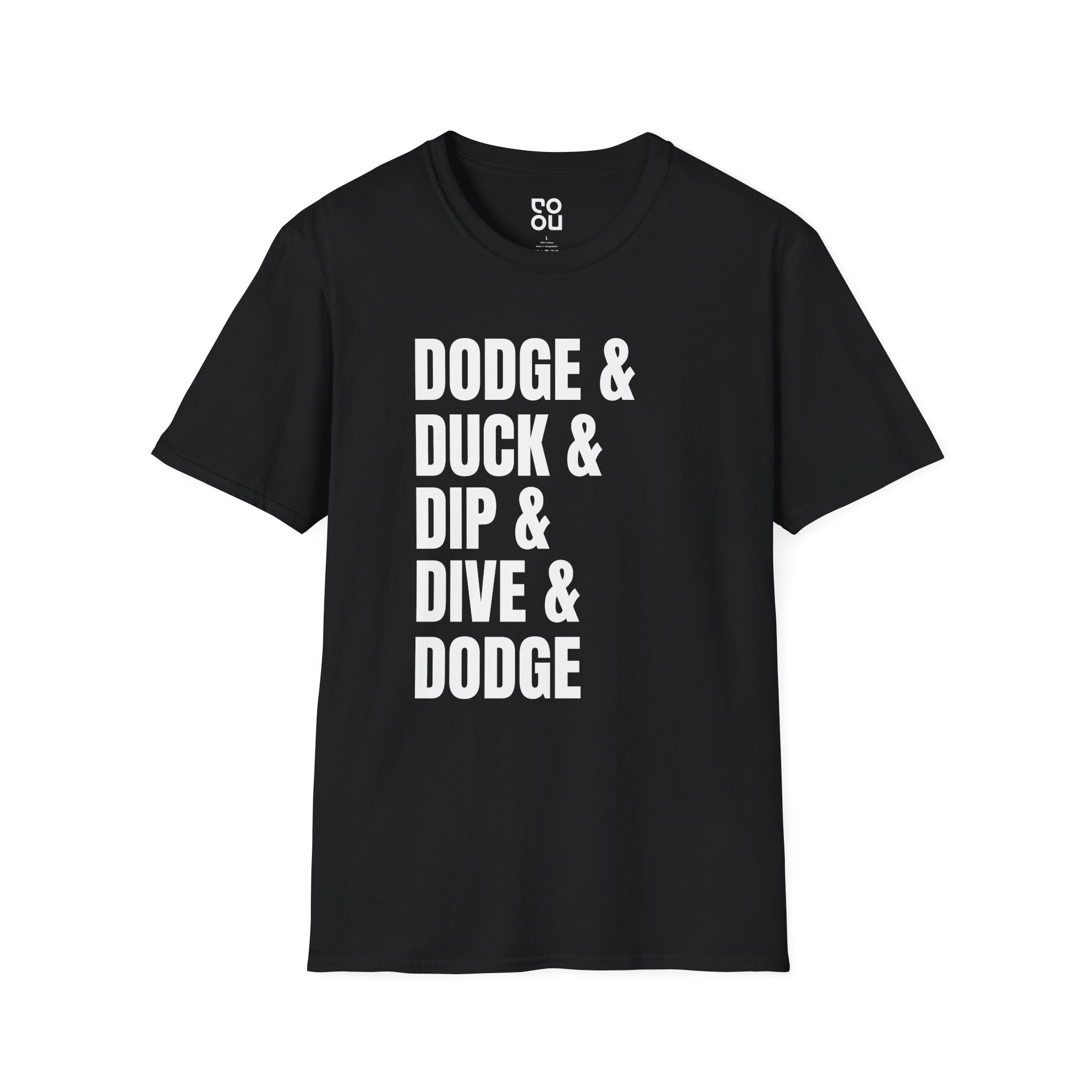 5 D's of Dodgeball Funny Men's/Unisex T-Shirt