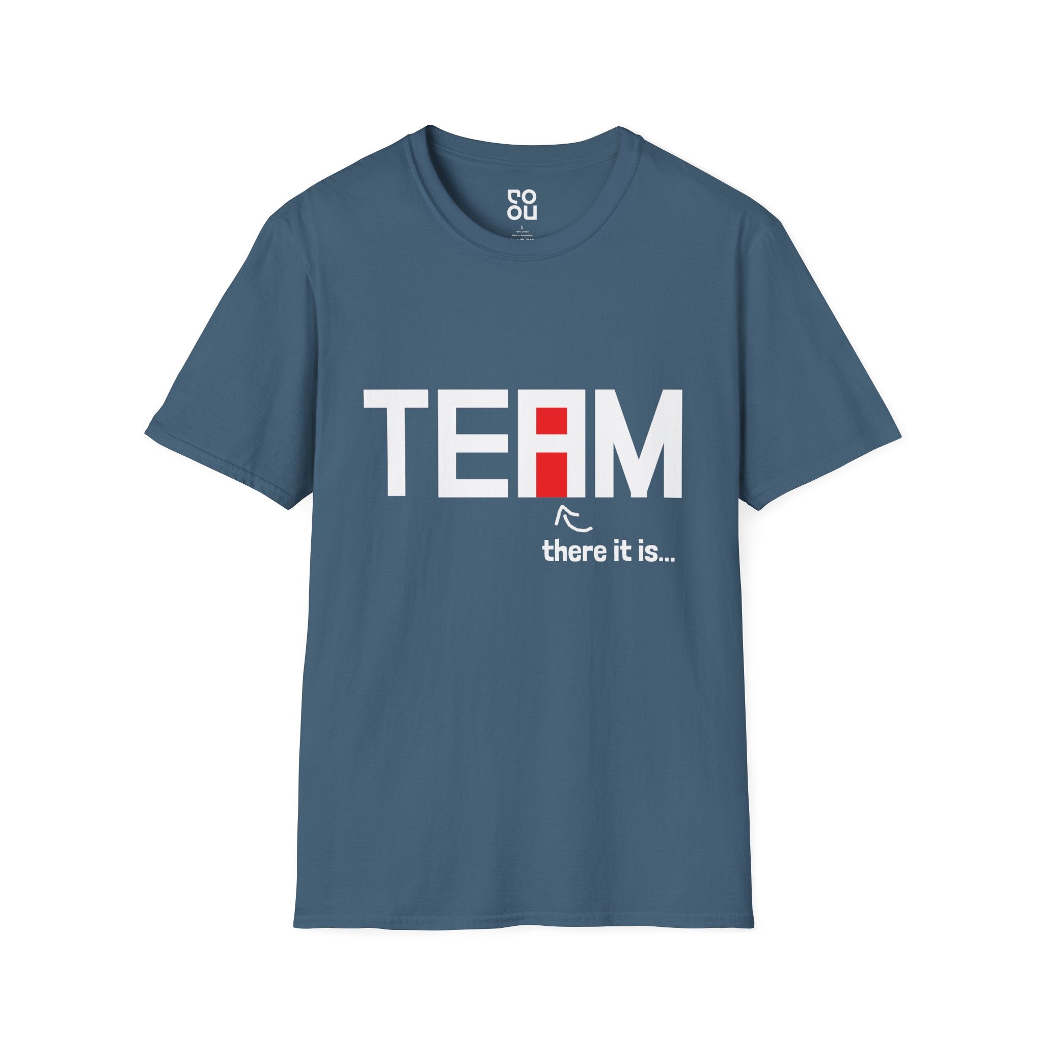 I Found The I in Team Humor Novelty Sarcastic Men's/Unisex T-Shirt