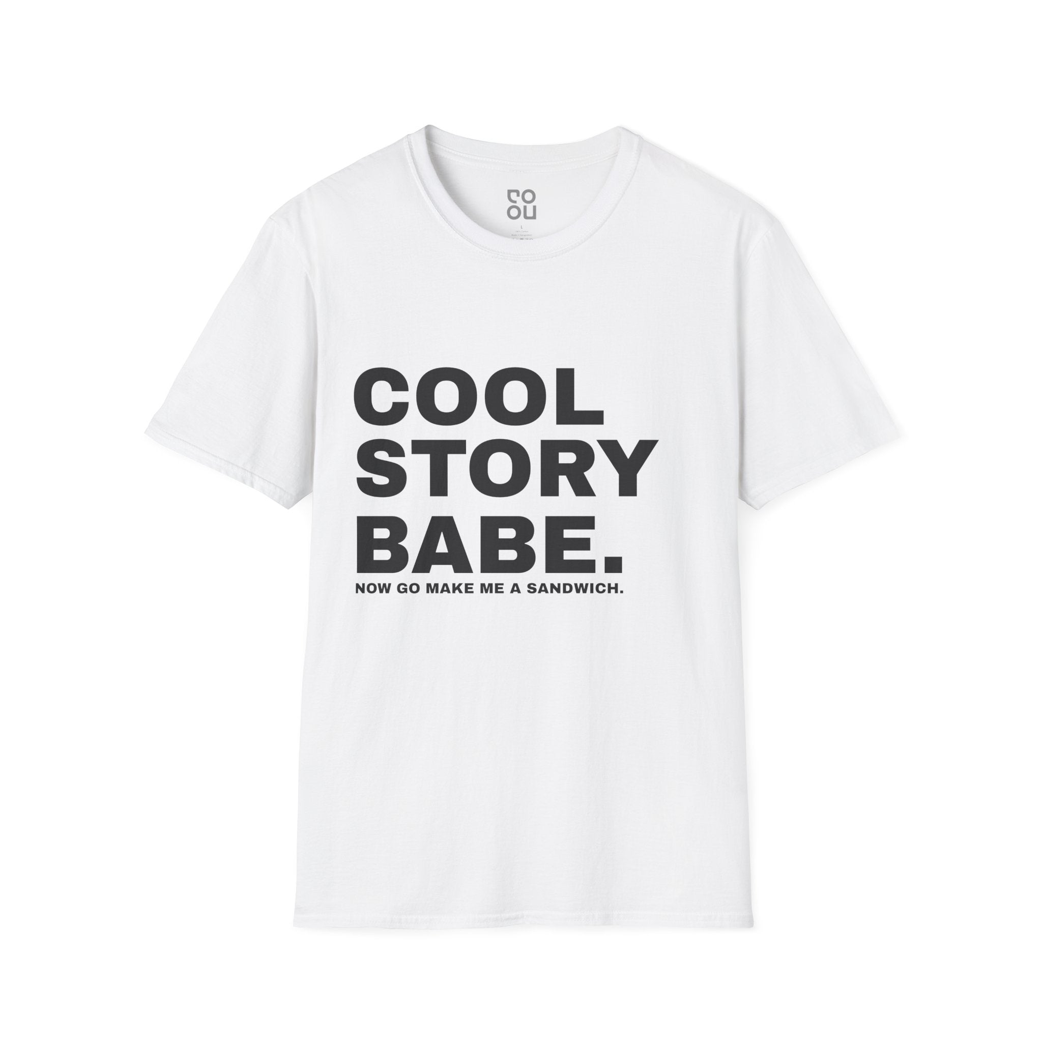 Cool Story Babe Funny Novelty Sarcastic Men's/Unisex T-Shirt