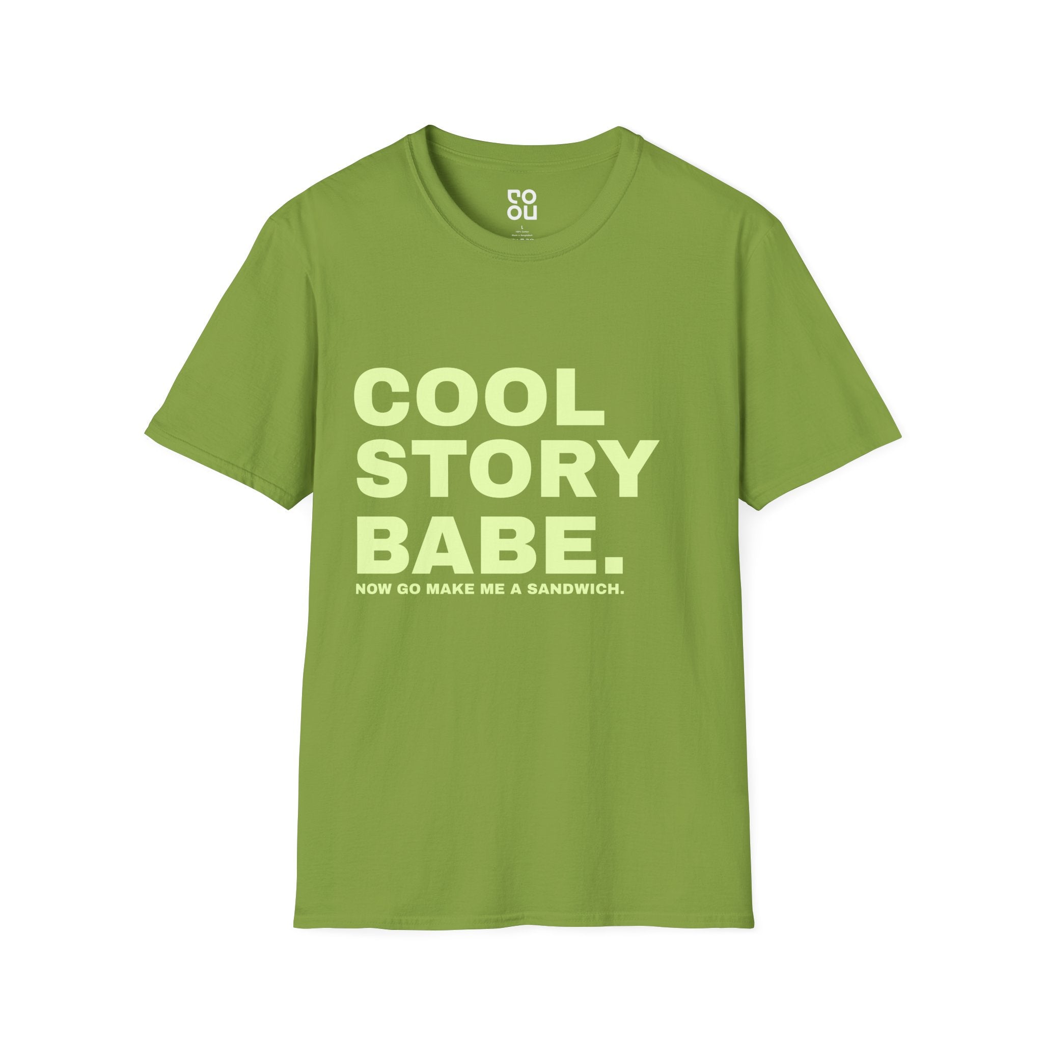 Cool Story Babe Funny Novelty Sarcastic Men's/Unisex T-Shirt