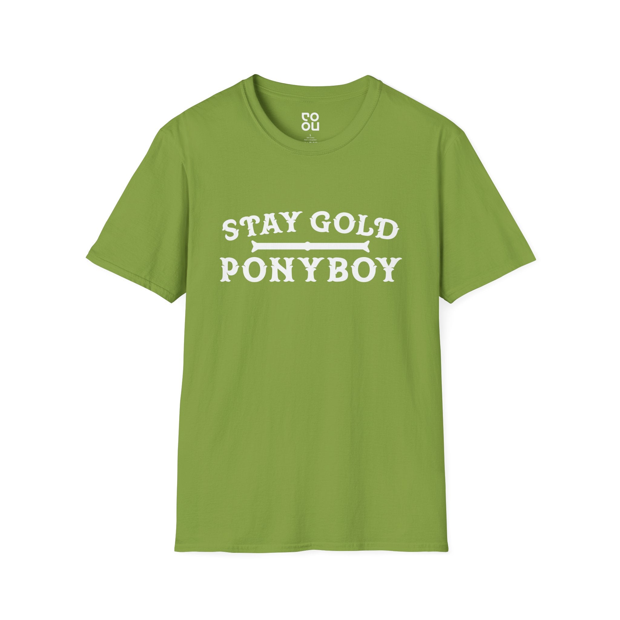 Stay Gold Ponyboy Funny Novelty Sarcastic Men's/Unisex T-Shirt