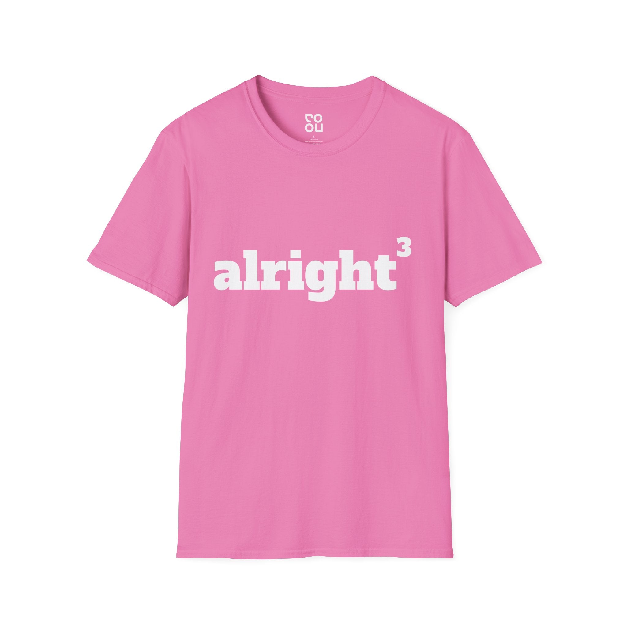 Alright³ Cubed Funny Movie Men's/Unisex T-Shirt