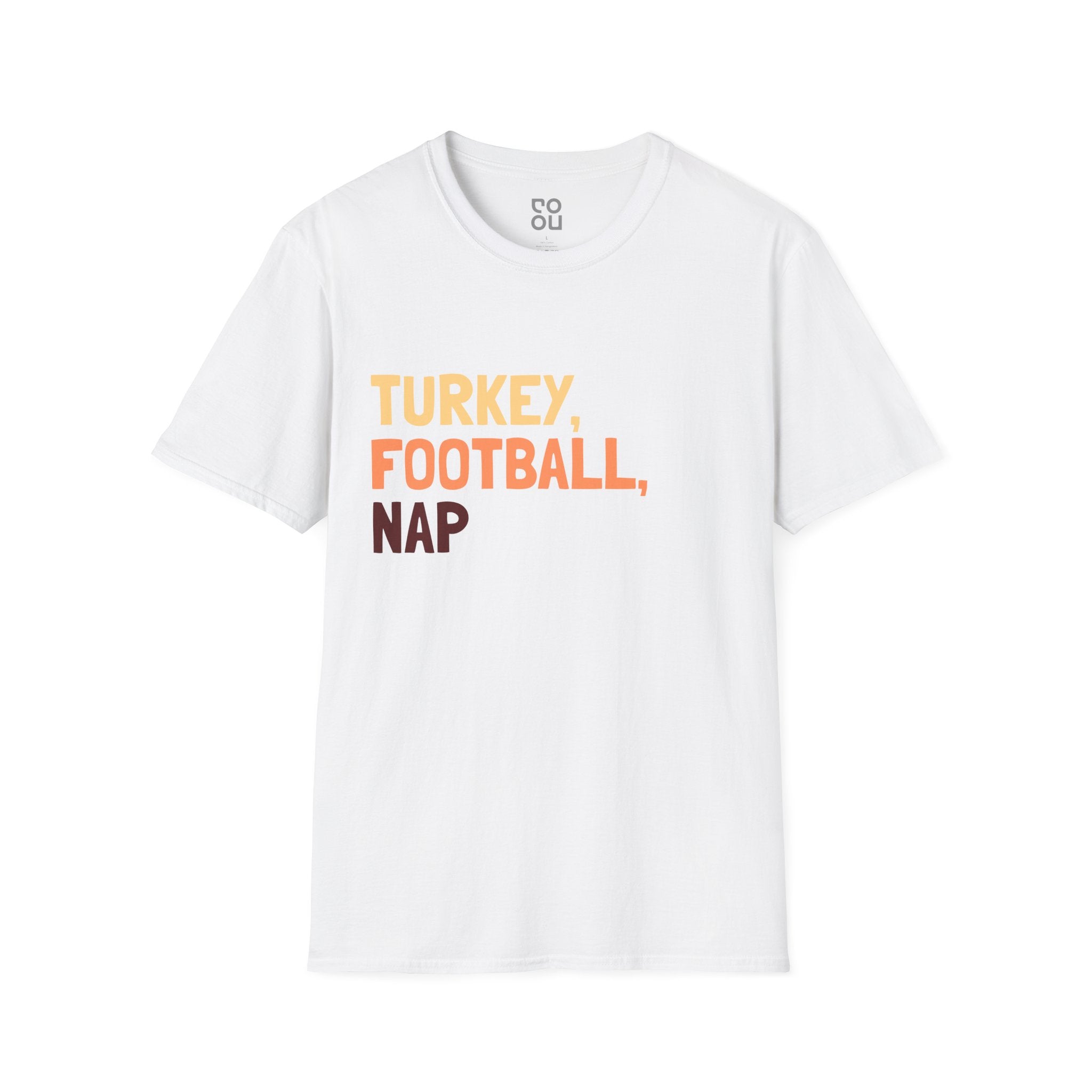 Turkey, Football, Nap Humor Funny Thanksgiving Best Men's/Unisex T-Shirt