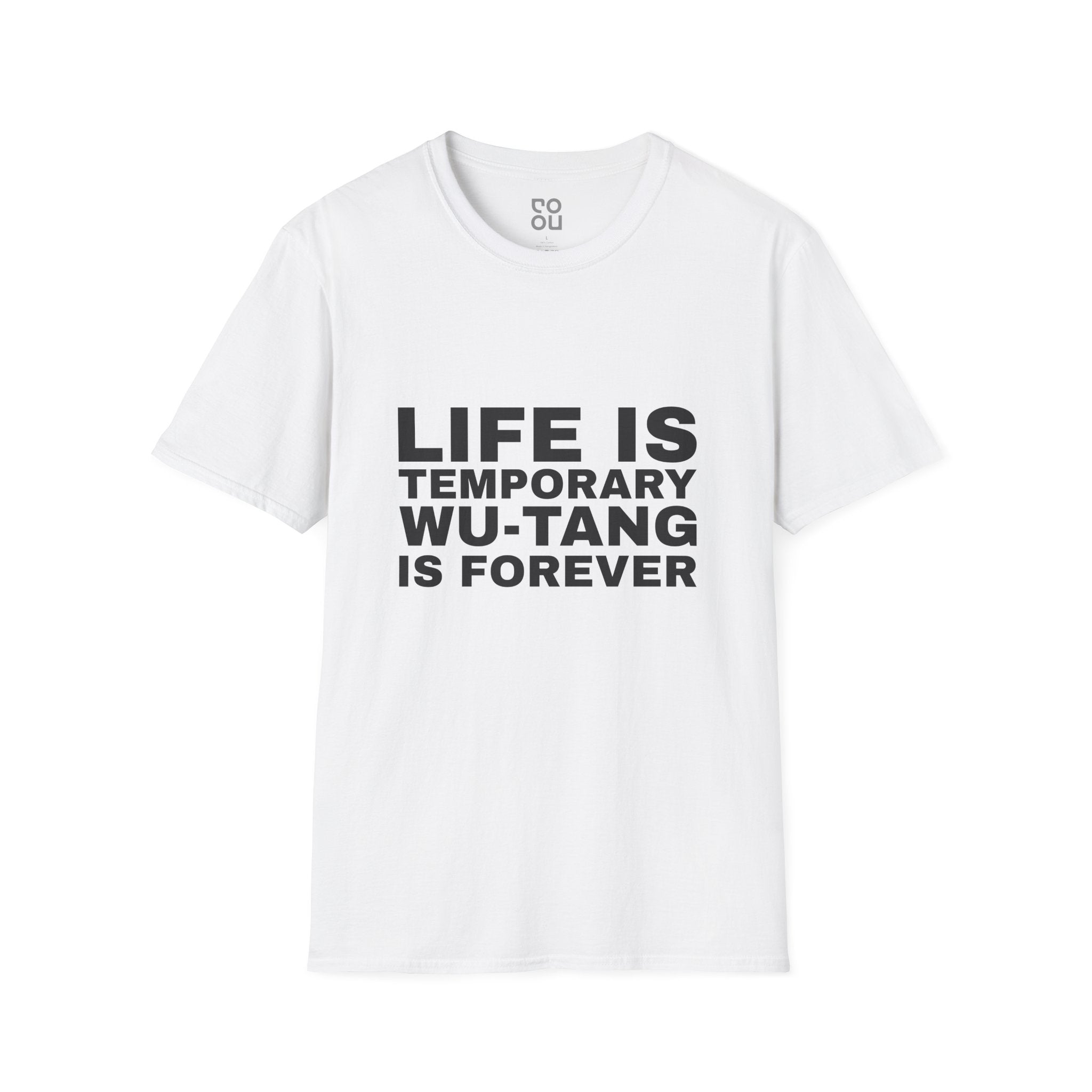 Life Is Temporary Wu-Tang Is Forever Funny Best Sarcastic Men's/Unisex T-Shirt