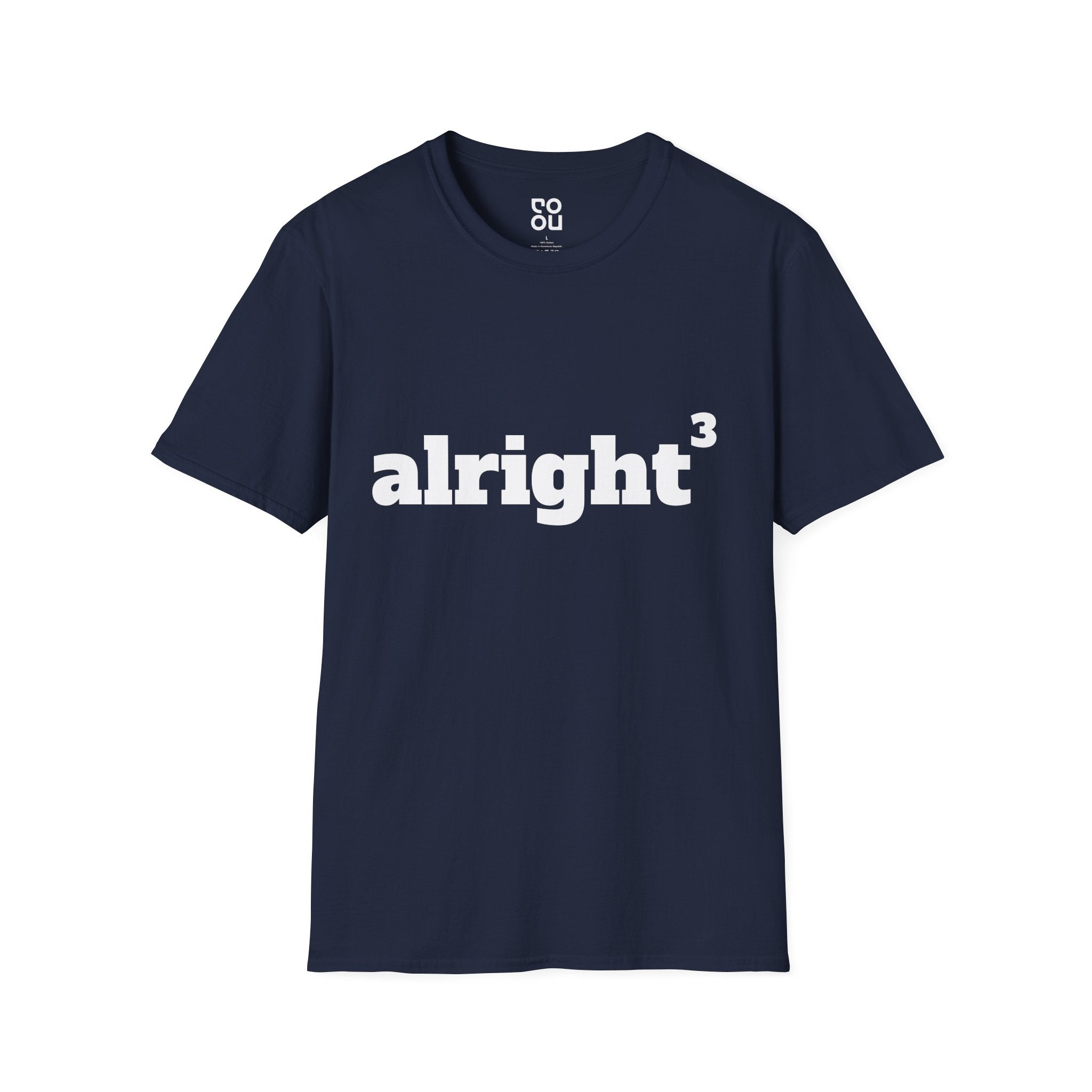 Alright³ Cubed Funny Movie Men's/Unisex T-Shirt