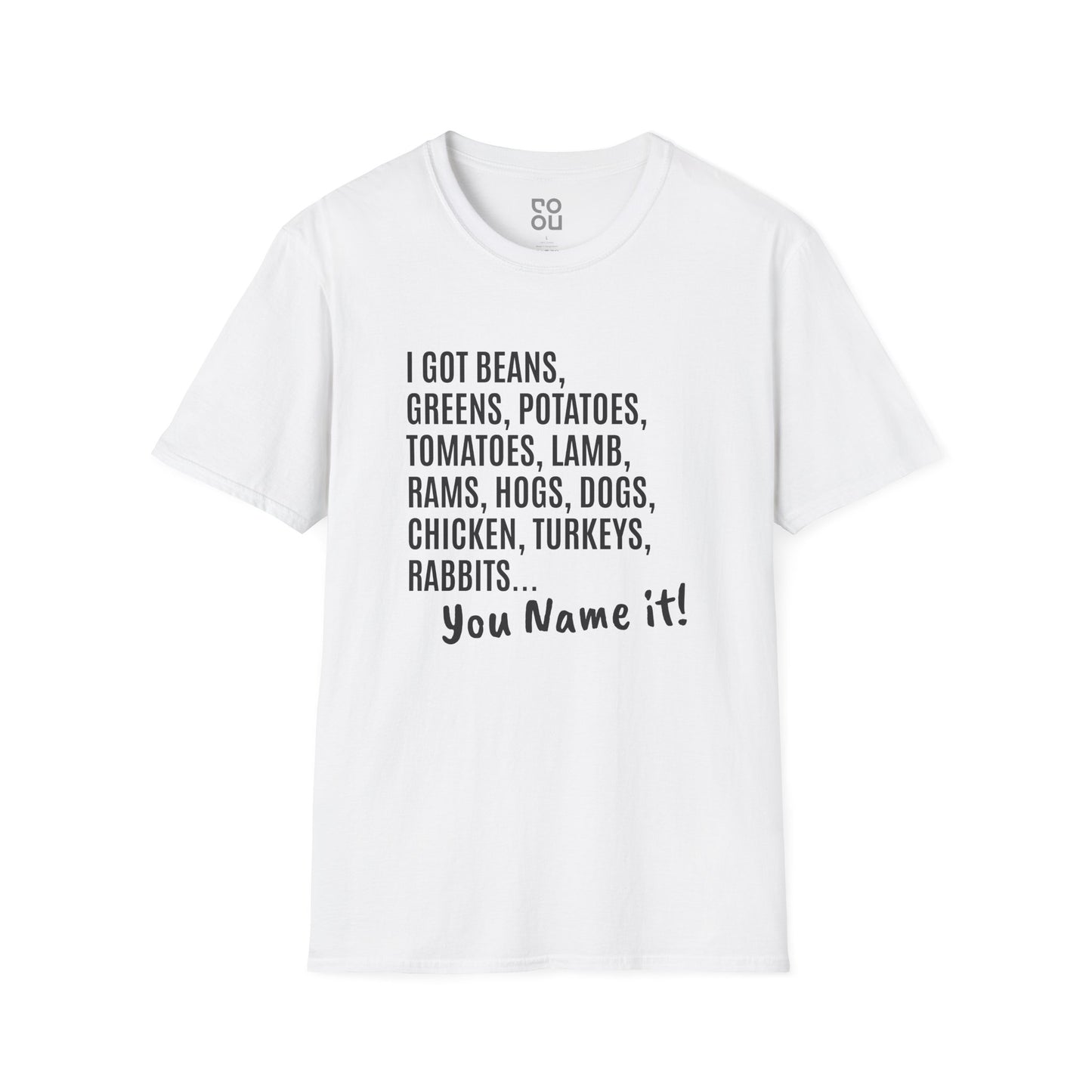 You Name It Funny Thanksgiving Men's/Unisex T-Shirt