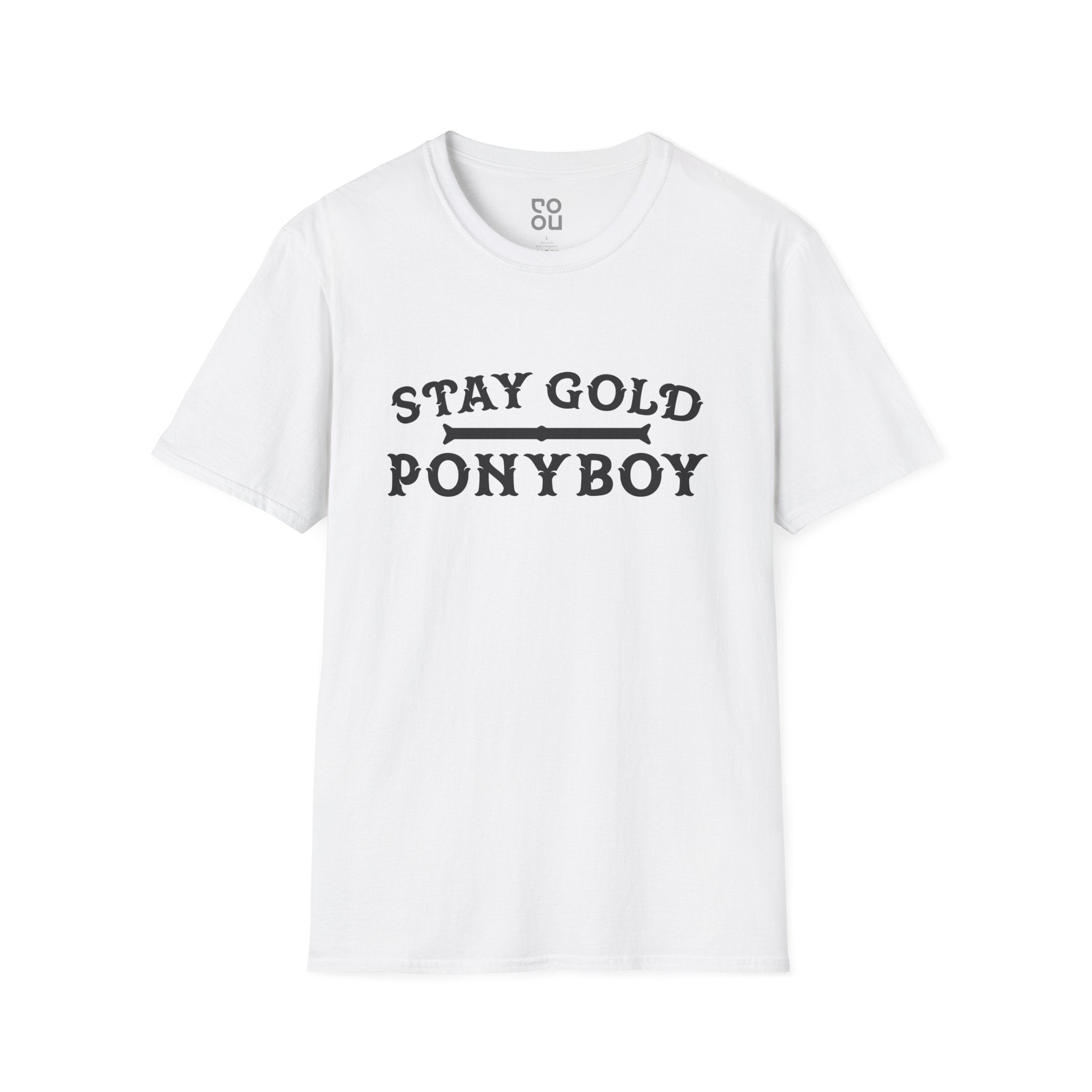 Stay Gold Ponyboy Funny Novelty Sarcastic Men's/Unisex T-Shirt