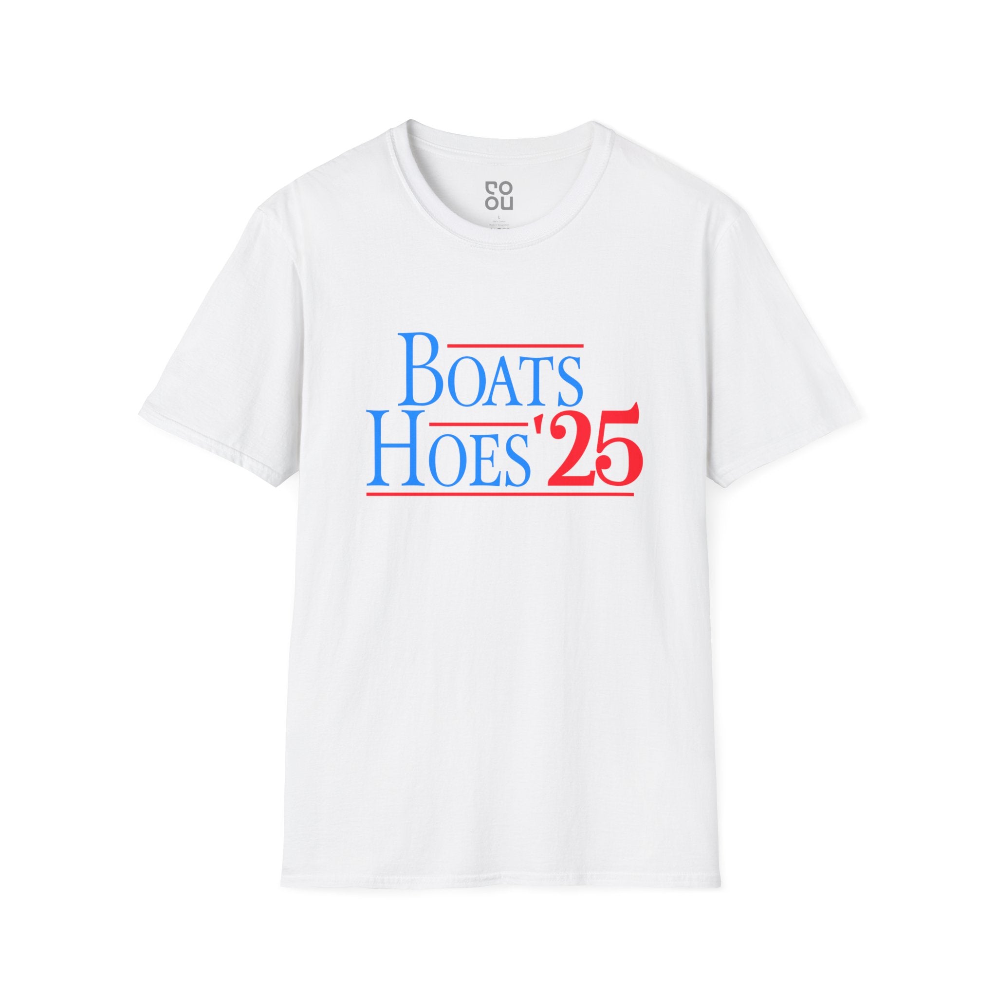 Boats and Hoes 2025 Funny Best Sarcastic Men's/Unisex T-Shirt