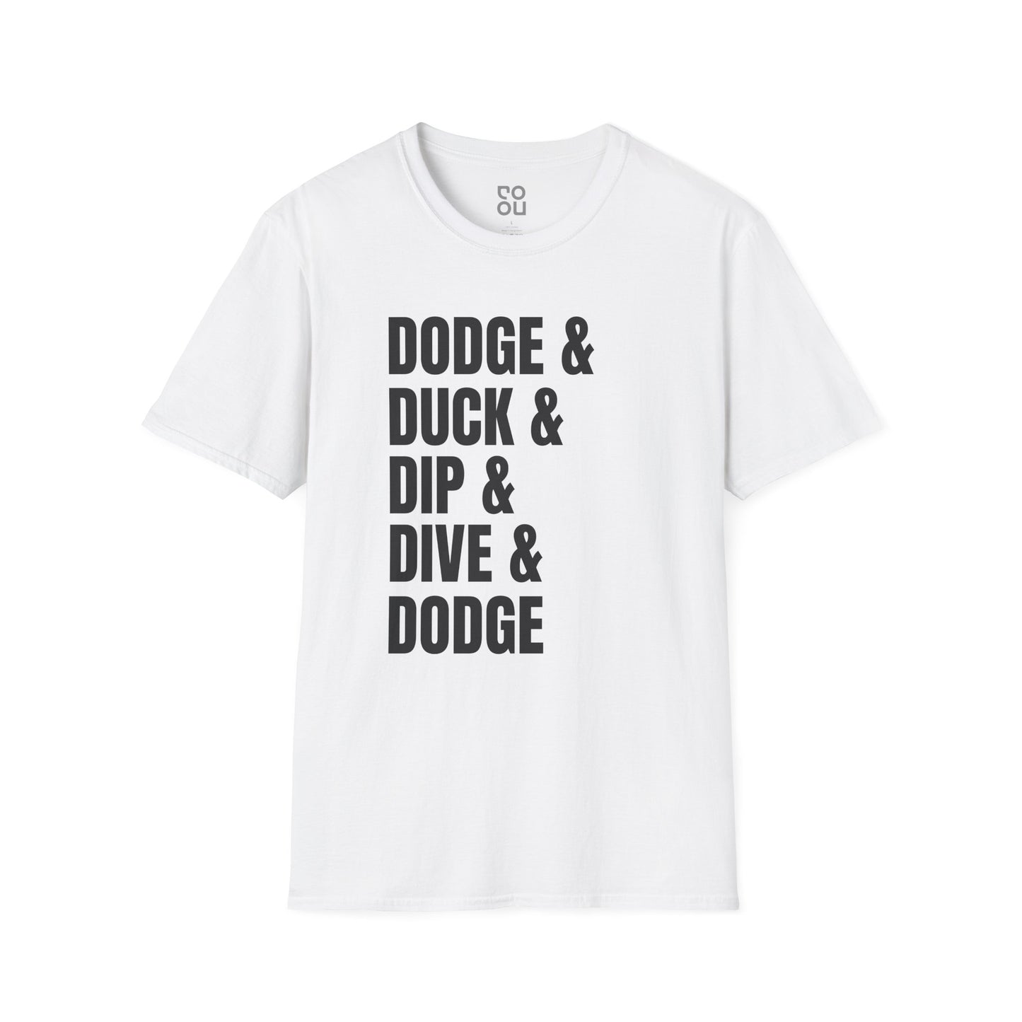 5 D's of Dodgeball Funny Men's/Unisex T-Shirt