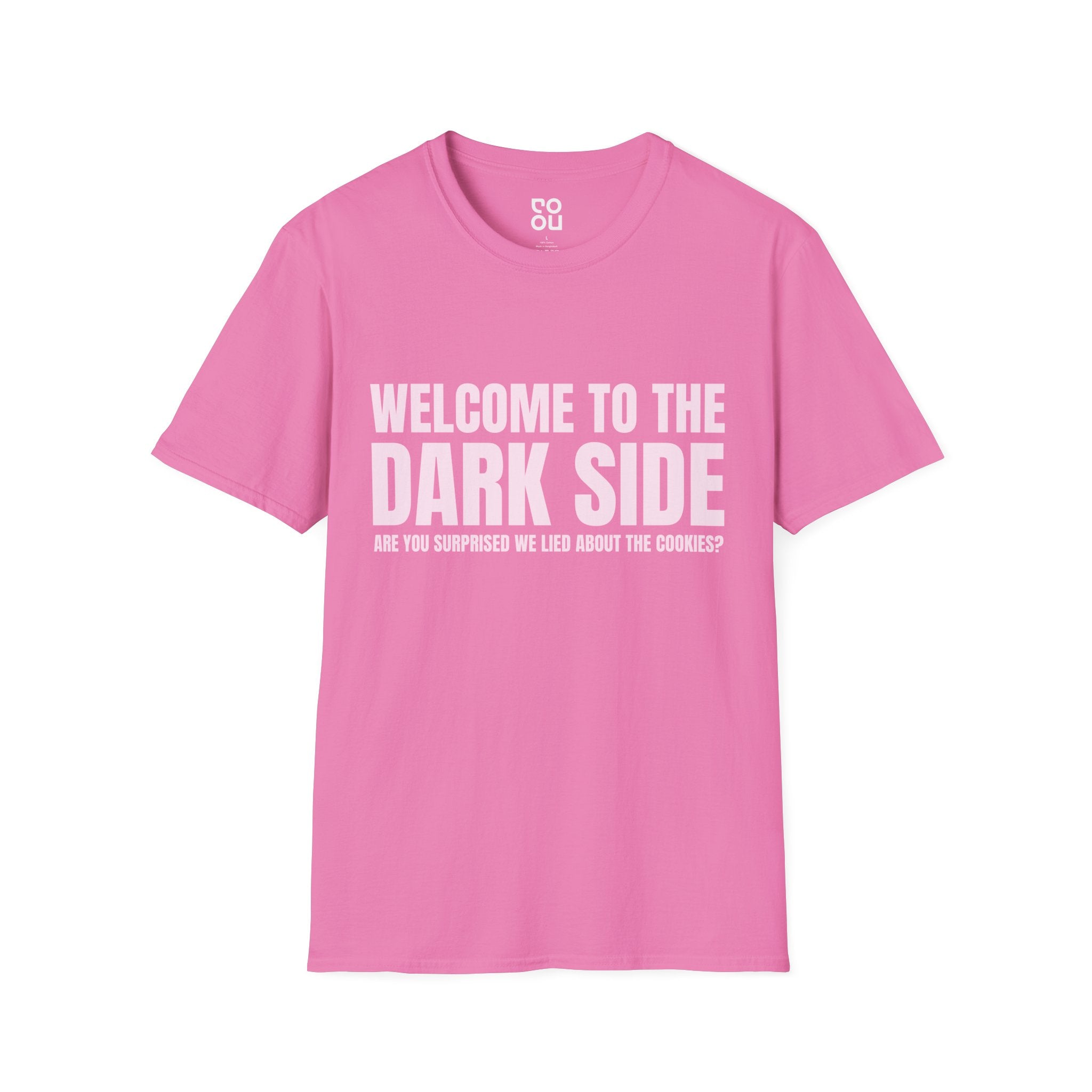 Welcome to The Dark Side Humor Novelty Sarcastic Men's/Unisex T-Shirt